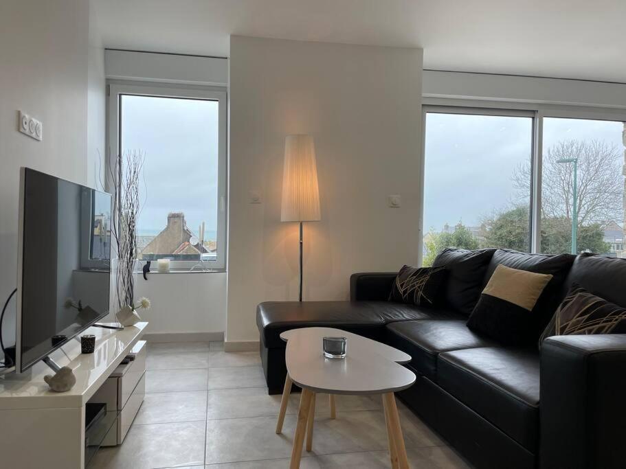 Maison Vue Mer Chez Aline Digosville 外观 照片